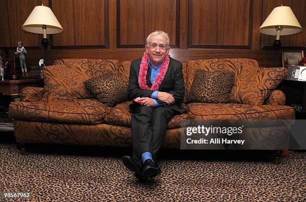 Leslie Jordan attends the after party for the off-Broadway opening night of "My Trip Down The Pink Carpet" at Trump Tower on April 19, 2010 in New...