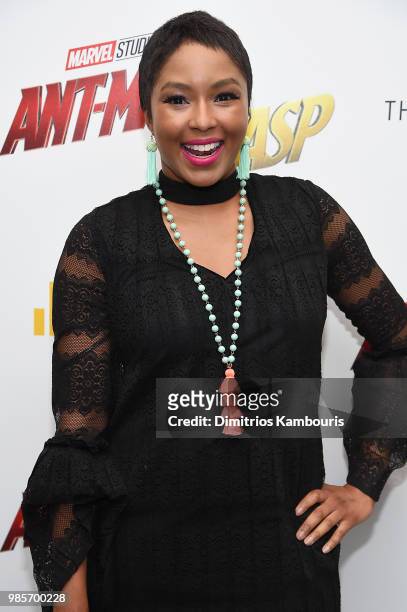 Alicia Quarles attends the "Ant-Man And The Wasp" New York Screening at Museum of Modern Art on June 27, 2018 in New York City.