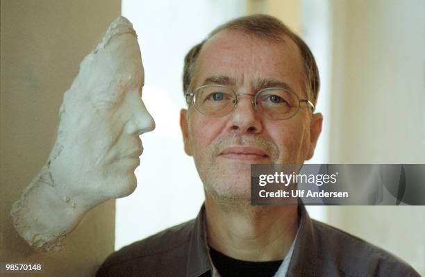 German writer Volker Braun at poses on January 27, 2001 in Berlin,Germany.