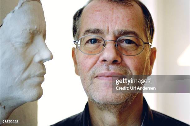 German writer Volker Braun at poses on January 27, 2001 in Berlin,Germany.