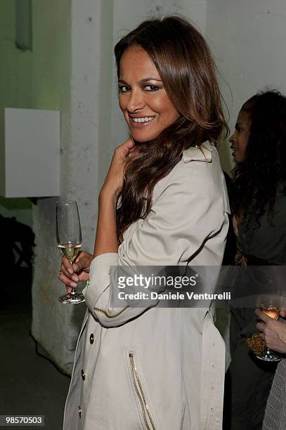 Magda Gomes attends the MINI Countryman Picnic event on April 13, 2010 in Milan, Italy.