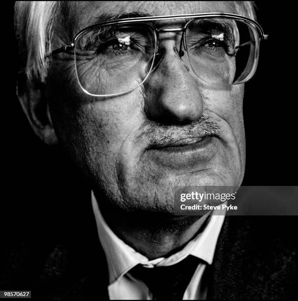 German sociologist and philosopher Jürgen Habermas in Frankfurt, 6th November 1991.