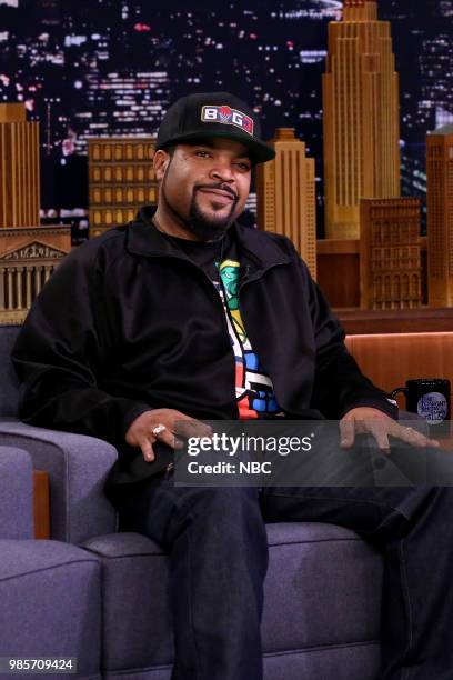 Episode 0893 -- Pictured: Actor/Rapper Ice Cube during an interview on June 27, 2018 --