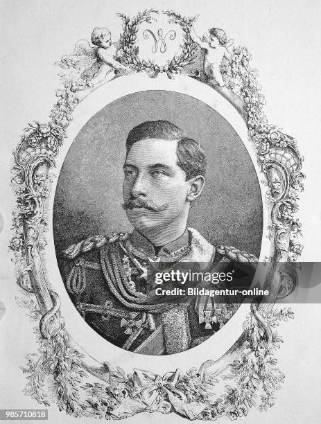 Wilhelm, German Crown Prince, German Kronprinz Wilhelm von Preussen, 6 May 1882 - 20 July 1951, full name Friedrich Wilhelm Victor August Ernst, was...