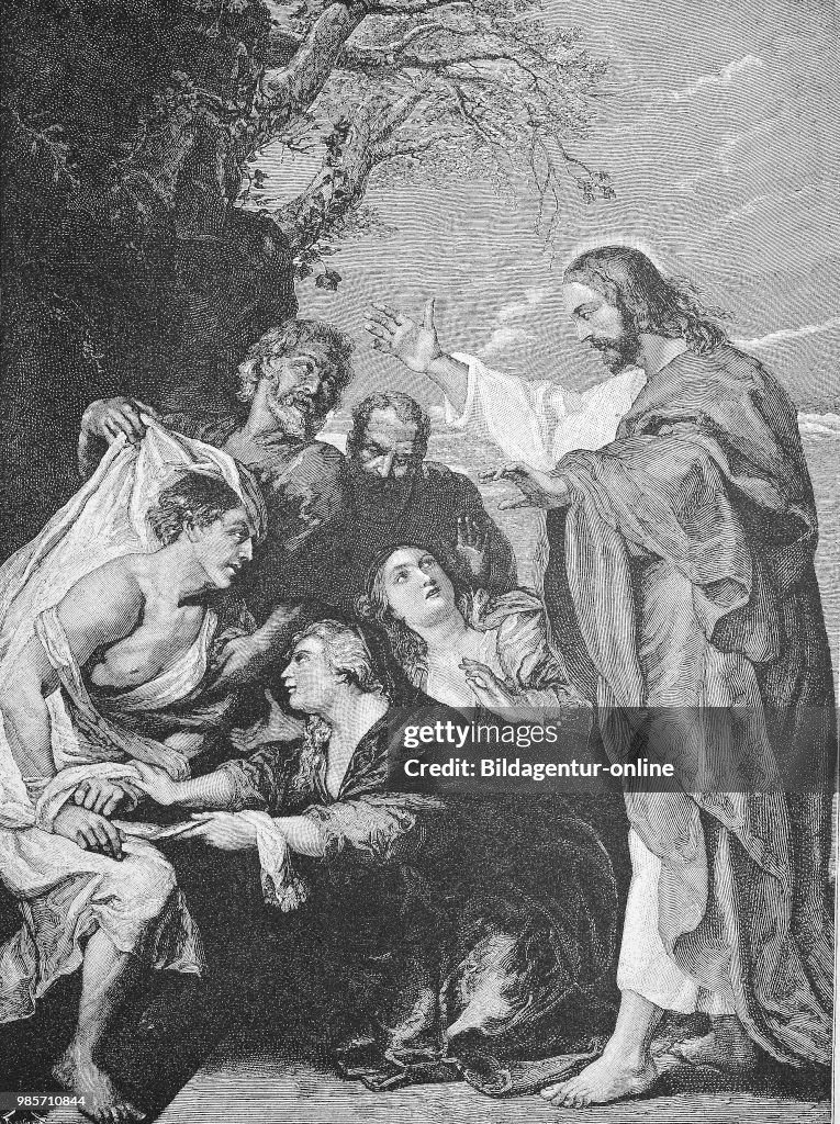 Christ Raising of Lazarus