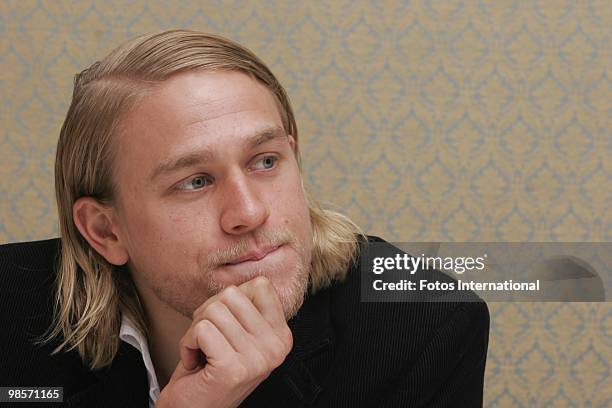 Charlie Hunnam at the Four Seasons Hotel in Beverly Hills, California on October 6, 2008. Reproduction by American tabloids is absolutely forbidden.