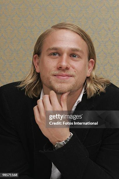 Charlie Hunnam at the Four Seasons Hotel in Beverly Hills, California on October 6, 2008. Reproduction by American tabloids is absolutely forbidden.