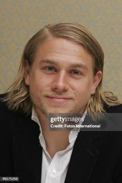 Charlie Hunnam at the Four Seasons Hotel in Beverly Hills, California on October 6, 2008. Reproduction by American tabloids is absolutely forbidden.