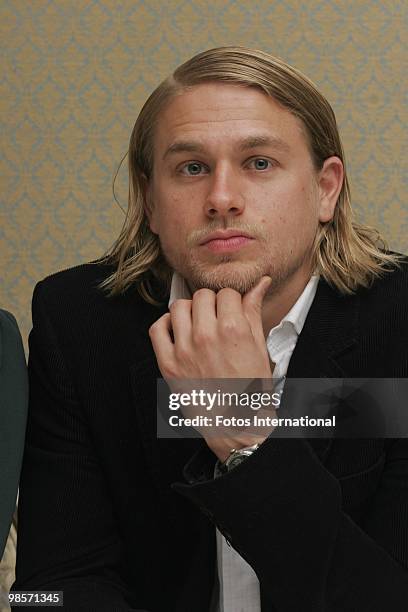 Charlie Hunnam at the Four Seasons Hotel in Beverly Hills, California on October 6, 2008. Reproduction by American tabloids is absolutely forbidden.