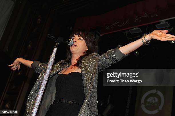 Juliette Lewis attends the Origins Earth Month benefit at Webster Hall on April 19, 2010 in New York City.