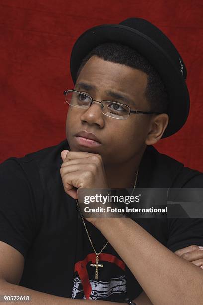 Tristan Wilds at the Four Seasons Hotel in Beverly Hills, California on March 26, 2009. Reproduction by American tabloids is absolutely forbidden.