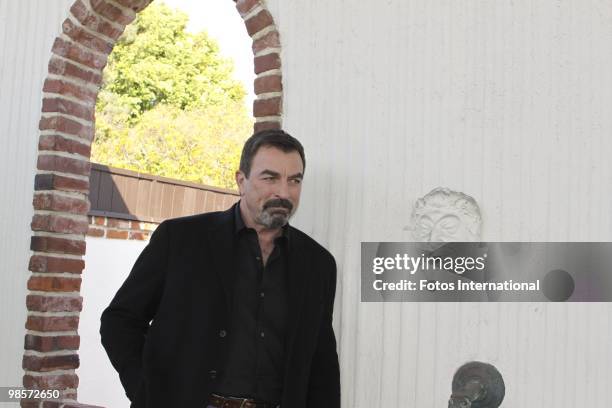 Tom Selleck in West Hollywood, California on March 12, 2009. Reproduction by American tabloids is absolutely forbidden.