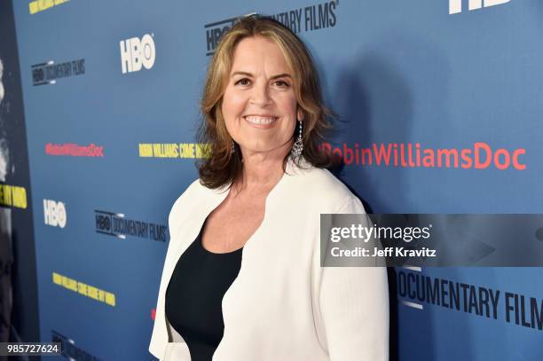 Marina Zenovich attends the Los Angeles Premiere of Robin Williams: Come Inside My Mind from HBO on June 27, 2018 in Hollywood, California.