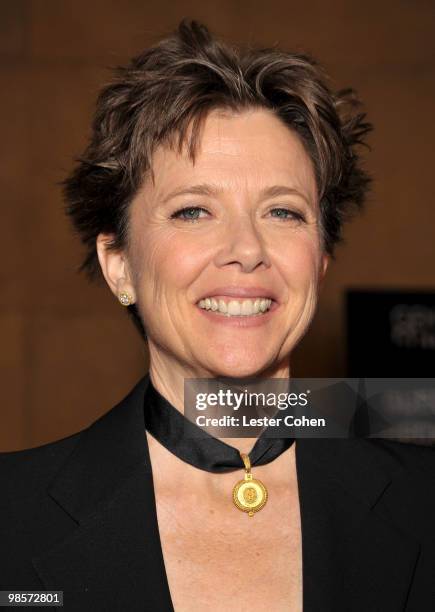 Actress Annette Bening arrives at the "Mother And Child" Los Angeles Premiere held at the Egyptian Theatre on April 19, 2010 in Hollywood, California.