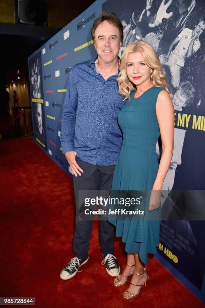 Kevin Nealon and Susan Yeagley attend the Los Angeles Premiere of Robin Williams: Come Inside My Mind from HBO on June 27, 2018 in Hollywood,...