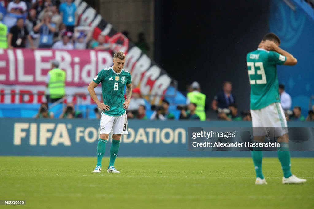 Korea Republic v Germany: Group F - 2018 FIFA World Cup Russia
