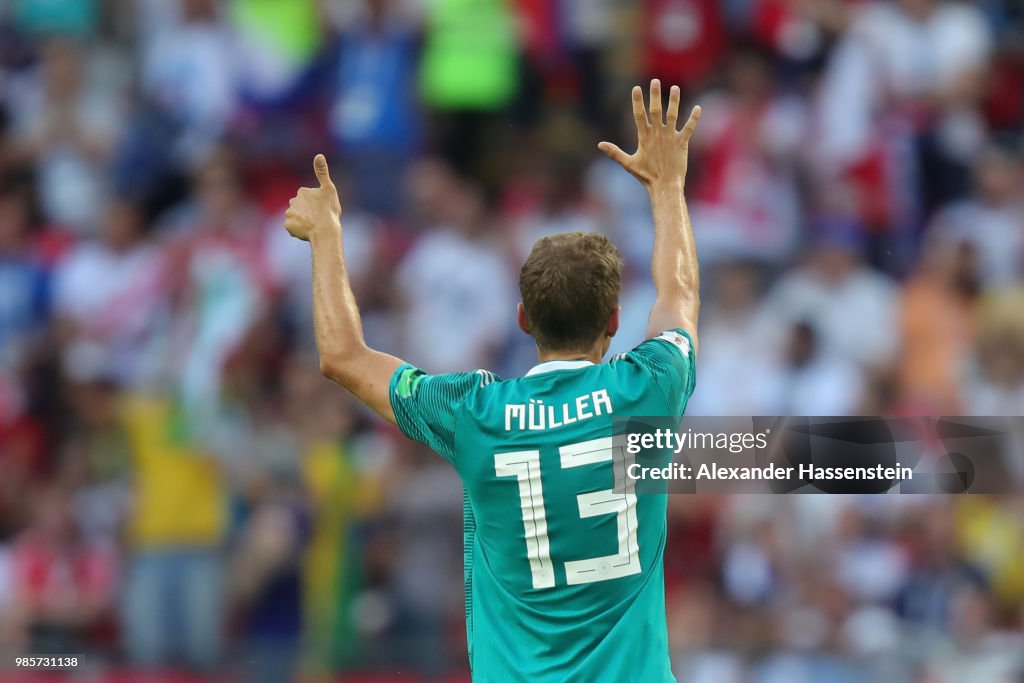 Korea Republic v Germany: Group F - 2018 FIFA World Cup Russia