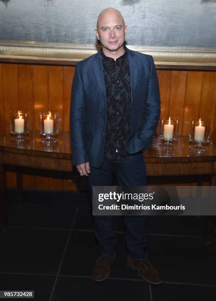 Michael Cerveris attends The "Ant-Man And The Wasp" New York Screening - After Party at The Water Club Restaurant on June 27, 2018 in New York City.