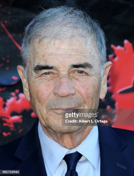 Robert Forster attends the Academy Of Science Fiction, Fantasy & Horror Films' 44th Annual Saturn Awards at The Castaway on June 27, 2018 in Burbank,...