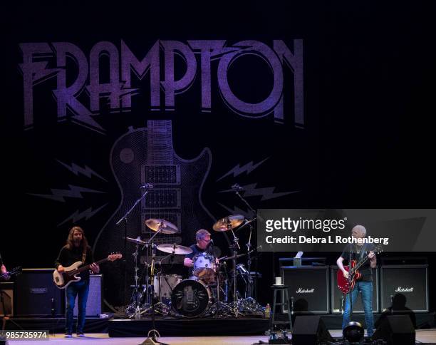 Peter Frampton opens for the Steve Miller Band live in concert at Radio City Music Hall on June 27, 2018 in New York City.