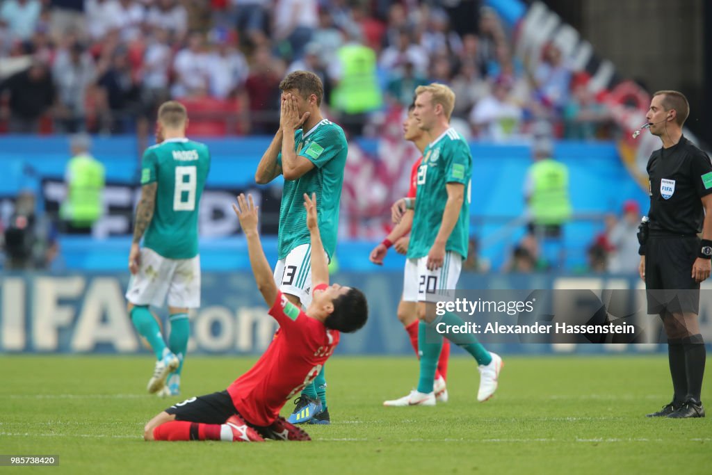 Korea Republic v Germany: Group F - 2018 FIFA World Cup Russia