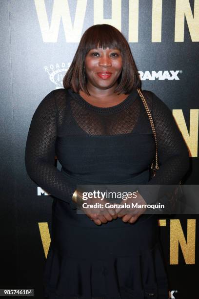Bevy Smith during the "Whitney" New York Screening - Arrivals at the Whitby Hotel on June 27, 2018 in New York City.
