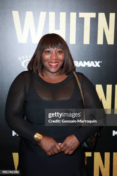 Bevy Smith during the "Whitney" New York Screening - Arrivals at the Whitby Hotel on June 27, 2018 in New York City.