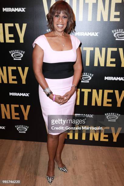 Gayle King during the "Whitney" New York Screening - Arrivals at the Whitby Hotel on June 27, 2018 in New York City.