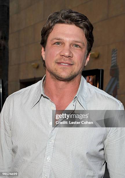 Actor Marc Blucas arrives at the "Mother And Child" Los Angeles Premiere held at the Egyptian Theatre on April 19, 2010 in Hollywood, California.