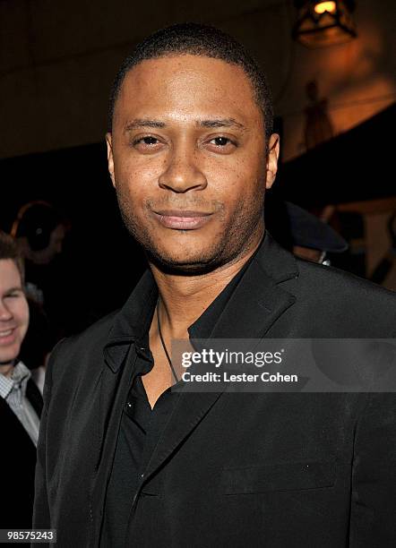 Actor David Ramsey arrives at the "Mother And Child" Los Angeles Premiere held at the Egyptian Theatre on April 19, 2010 in Hollywood, California.