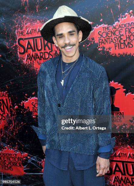 Ray Santiago attends the Academy Of Science Fiction, Fantasy & Horror Films' 44th Annual Saturn Awards at The Castaway on June 27, 2018 in Burbank,...