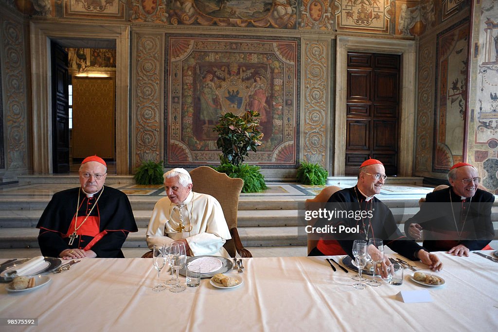 Pope Benedict XVI Marks His Fifth Anniversary Of Pontificate