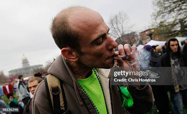 Denver Marijuana Rally 91 Civic Center Park Downtown Stock Photos, High-Res Pictures, and ...