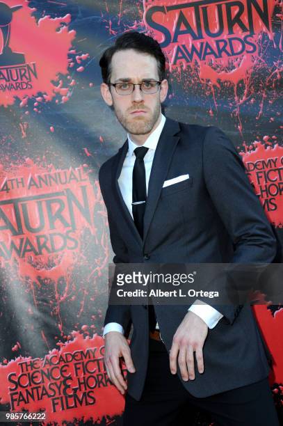 Jason Liles attends the Academy Of Science Fiction, Fantasy & Horror Films' 44th Annual Saturn Awards at The Castaway on June 27, 2018 in Burbank,...