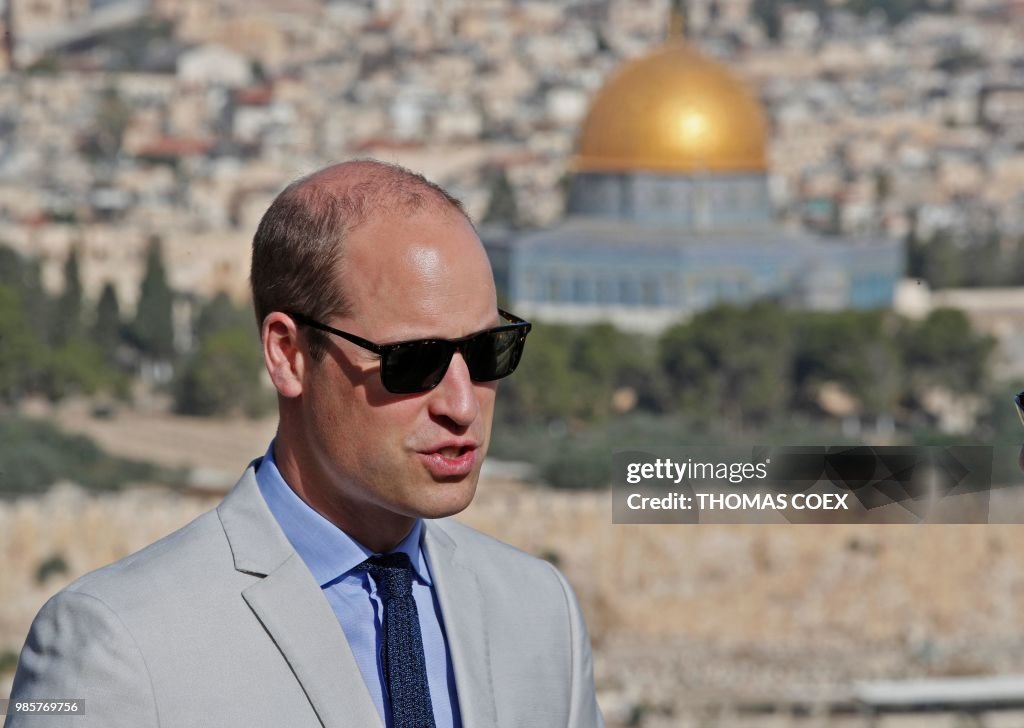 ISRAEL-PALESTINIAN-BRITAIN-DIPLOMACY-ROYALS