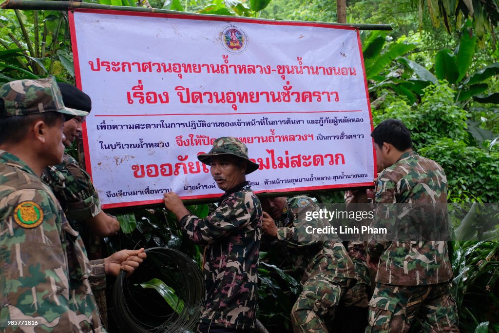 Thailand Cave Rescue For Missing Soccer Team