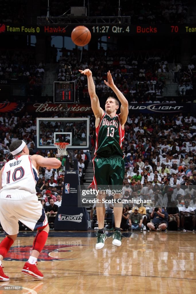 Milwaukee Bucks v Atlanta Hawks, Game 1