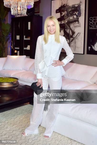 Portia de Rossi attends GENERAL PUBLIC x RH Celebration at Restoration Hardware on June 27, 2018 in Los Angeles, California.