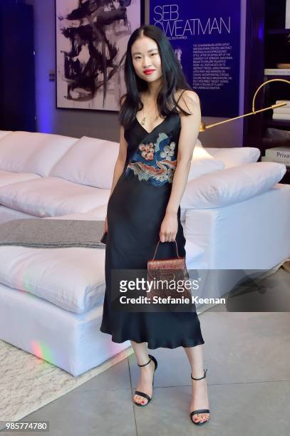 Fong Min Liao attends GENERAL PUBLIC x RH Celebration at Restoration Hardware on June 27, 2018 in Los Angeles, California.