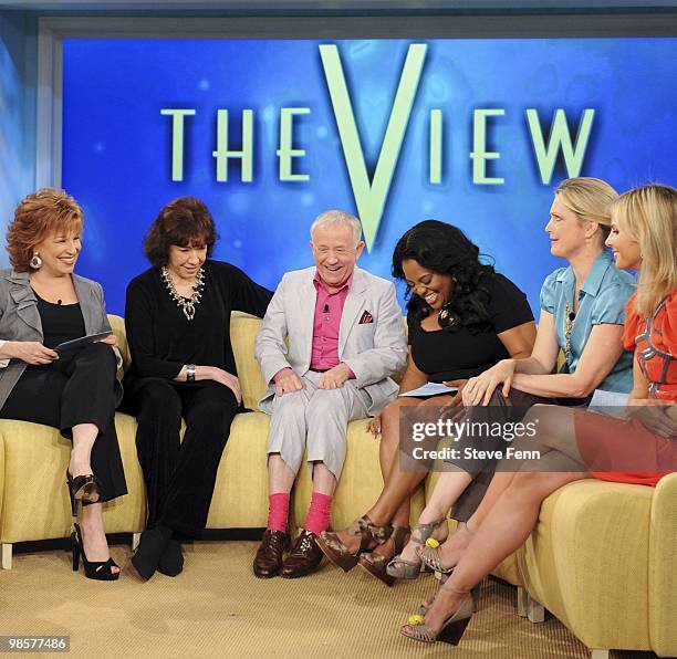 Lily Tomlin and Leslie Jordan were guests on "THE VIEW," Tuesday, April 20, 2010 airing on the Disney General Entertainment Content via Getty Images...