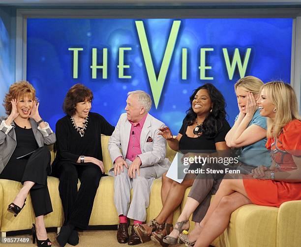 Lily Tomlin and Leslie Jordan were guests on "THE VIEW," Tuesday, April 20, 2010 airing on the Disney General Entertainment Content via Getty Images...