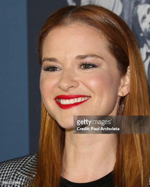 Actress Sarah Drew attends the premiere of "Robin Williams: Come Inside My Mind" from HBO Documentary Films' at the TCL Chinese Theatre IMAX on June...