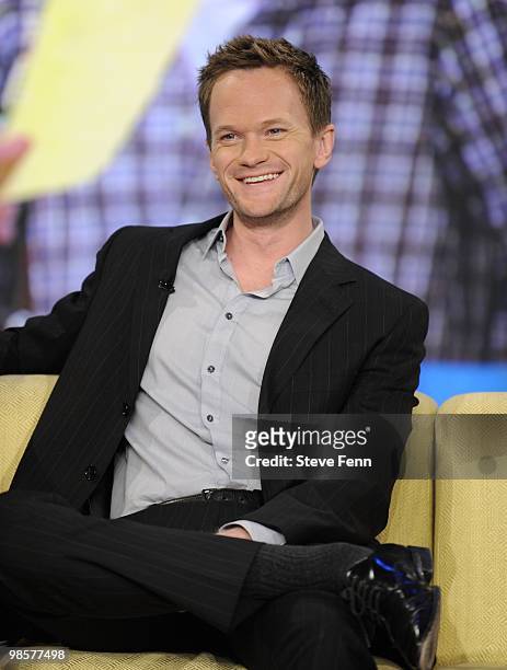 Neil Patrick Harris was a guest on "THE VIEW," Monday, April 19, 2010 airing on the Disney General Entertainment Content via Getty Images Television...