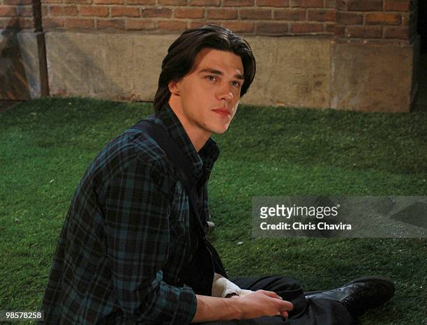 Finn Wittrock in a scene that airs the week of April 26, 2010 on Disney General Entertainment Content via Getty Images Daytime's "All My Children."...