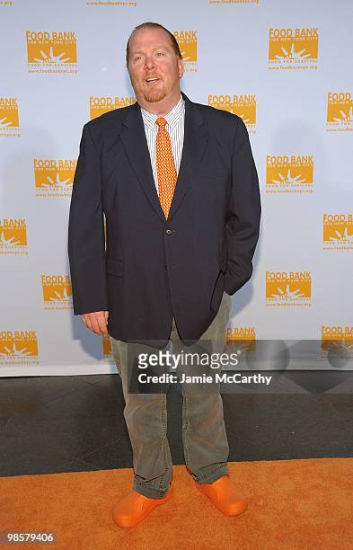 Chef Mario Batali attends the Food Bank for New York City's 8th Annual Can-Do Awards dinner at Abigail Kirsch�s Pier Sixty at Chelsea Piers on April...