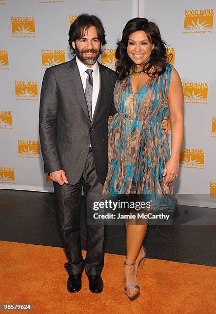 John Cusimano and TV personality Rachael Ray attend the Food Bank for New York City's 8th Annual Can-Do Awards dinner at Abigail Kirsch�s Pier Sixty...