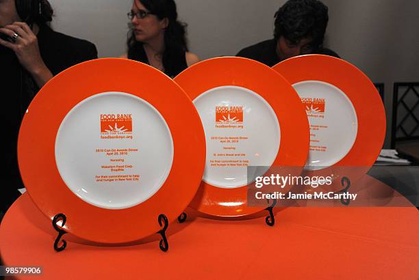 General view of atmosphere at the Food Bank for New York City's 8th Annual Can-Do Awards dinner at Abigail Kirsch�s Pier Sixty at Chelsea Piers on...