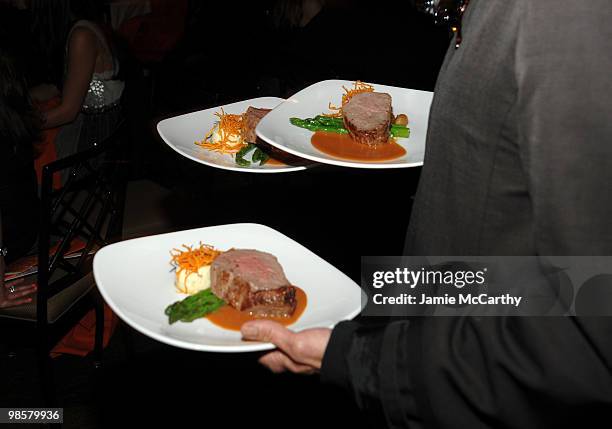 General view of atmosphere at the Food Bank for New York City's 8th Annual Can-Do Awards dinner at Abigail Kirsch�s Pier Sixty at Chelsea Piers on...