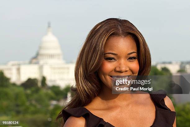 At the Points of Light and Service Nation National Volunteer Week Reception on April 20, actress Gabrielle Union announced the Bounty "Make a Clean...