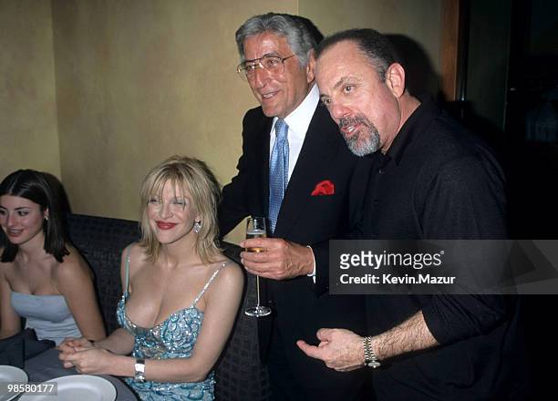 Courtney Love, Tony Bennett and Billy Joel